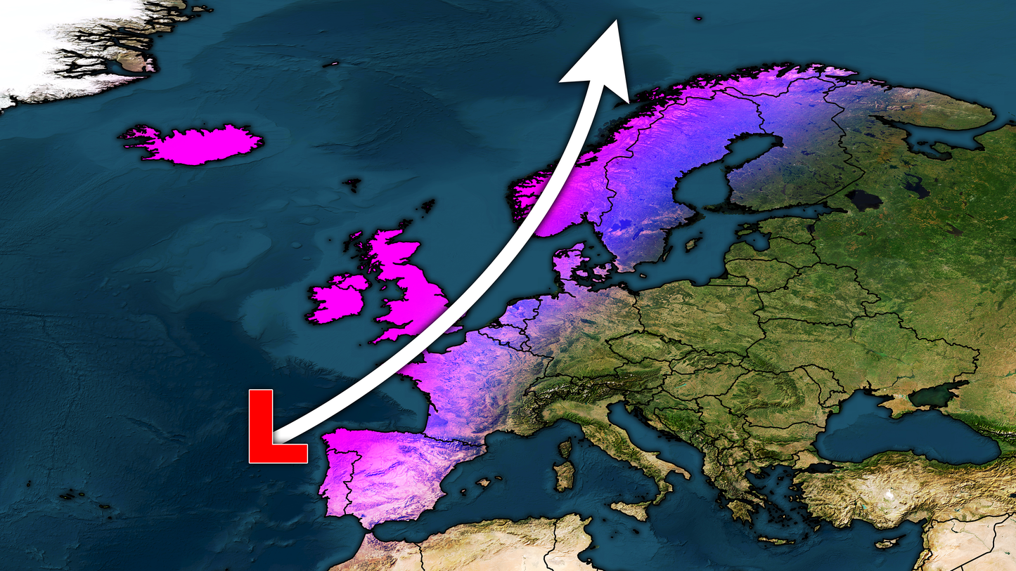 16k Digital Europe Map