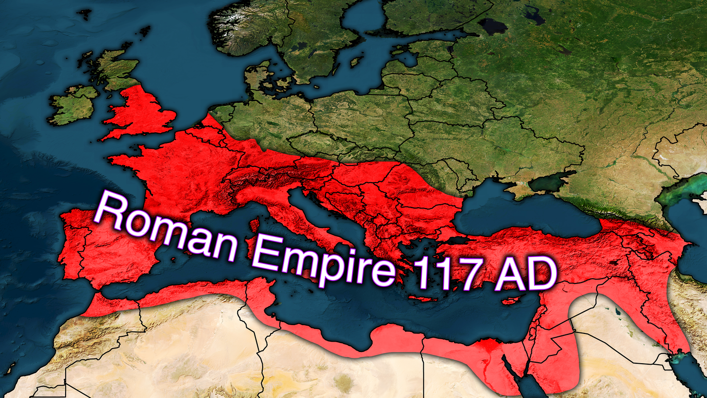 16k Digital Europe Map