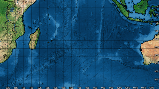 Southwest Indian Ocean Custom Map for joshuaiscool976@gmail.com