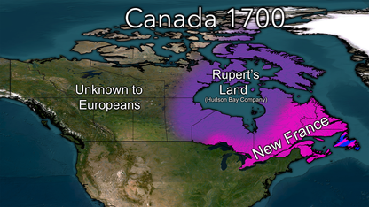 16k Digital Canada Map
